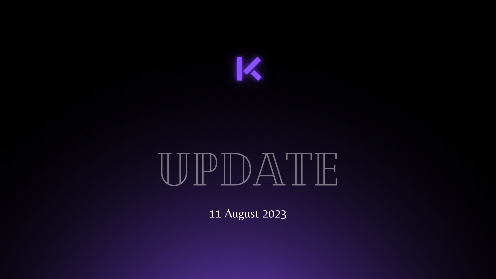 Koxy AI Update 11 august 2023